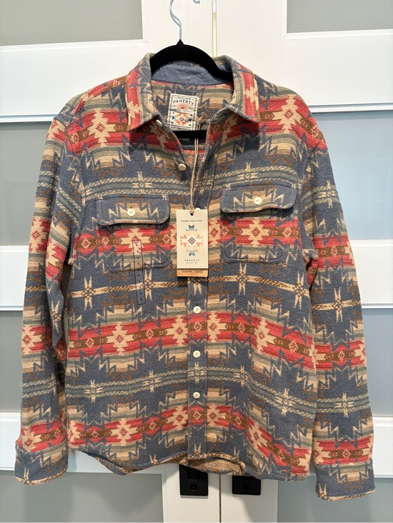 Faherty Other - Faherty DGF Canyon Overshirt - NWT